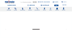 Desktop Screenshot of elpartenon.com.mx