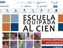 Tablet Screenshot of elpartenon.com.mx